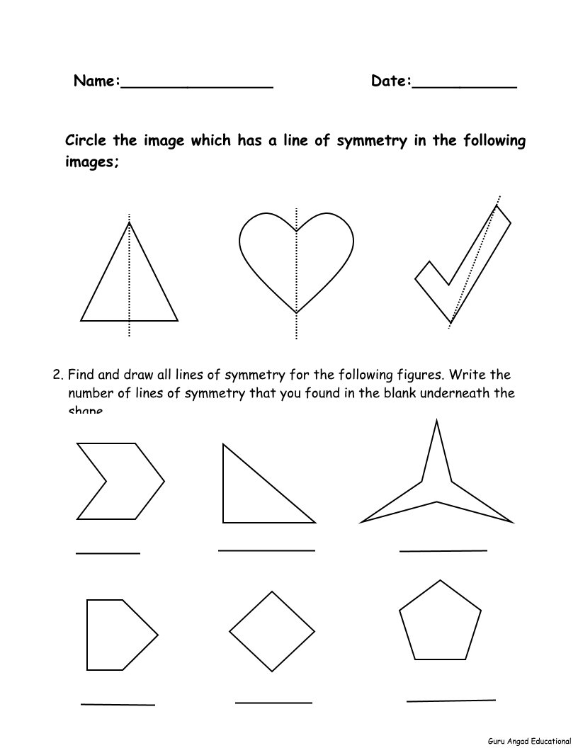 4Th Grade Math  Line Of Symmetry Worksheets — Steemit Inside Lines Of Symmetry Worksheet