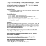 4Th Grade Numbers And Operations Base 10 Regarding Number And Operations In Base Ten Grade 4 Worksheets