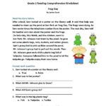 4Th Grade Reading Comprehension Worksheets Pdf For Free  Math Intended For Reading Comprehension Worksheets For Grade 3 Pdf