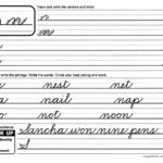 4Th Grade Vocabulary Words And Excel Handwriting Worksheets Pdf Along With Handwriting Worksheets For Adults Pdf