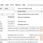 50 Google Sheets Add Ons To Supercharge Your Spreadsheets   The ... As Well As Database Vs Spreadsheet Comparison Table