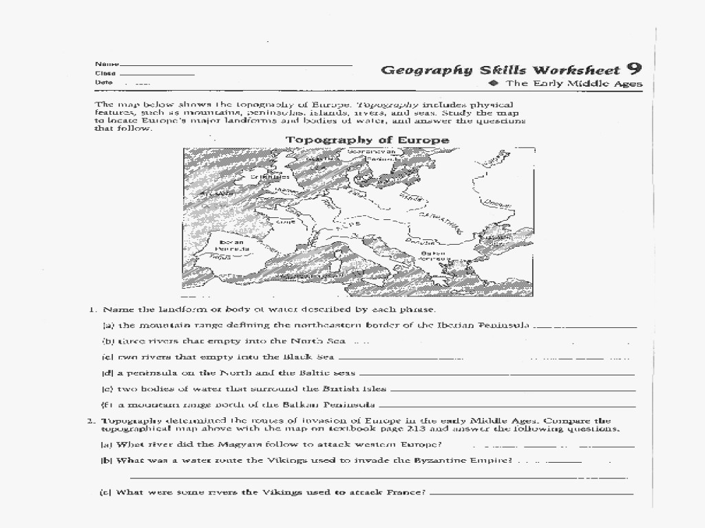 56 Lovely Of Geography Worksheets Pdf Image With Geography Worksheets High School