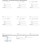 56 Worksheet 1 Intended For Equations Of Parallel And Perpendicular Lines Worksheet With Answers