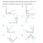 5Th Grade Geometry Intended For Angles In A Triangle Worksheet Answers