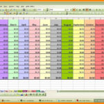 6+ Example Of A Spreadsheet With Excel | Credit Spreadsheet For Sample Of Excel Spreadsheet With Data