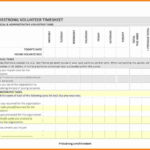 6+ Volunteer Spreadsheet Template | Balance Spreadsheet In Volunteer Spreadsheet