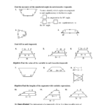 66 Practice Ws In Geometry Worksheet Kites And Trapezoids Answers Key