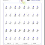 676 Division Worksheets For You To Print Right Now Along With Third Grade Division Worksheets