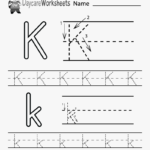 68 Lovely Of Quality Prek Worksheets Free Image For Letter K Worksheets For Kindergarten