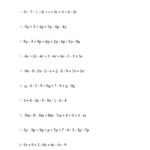 6Th Grade Algebraic Expressions Worksheets  Briefencounters Pertaining To 6Th Grade Algebraic Expressions Worksheets