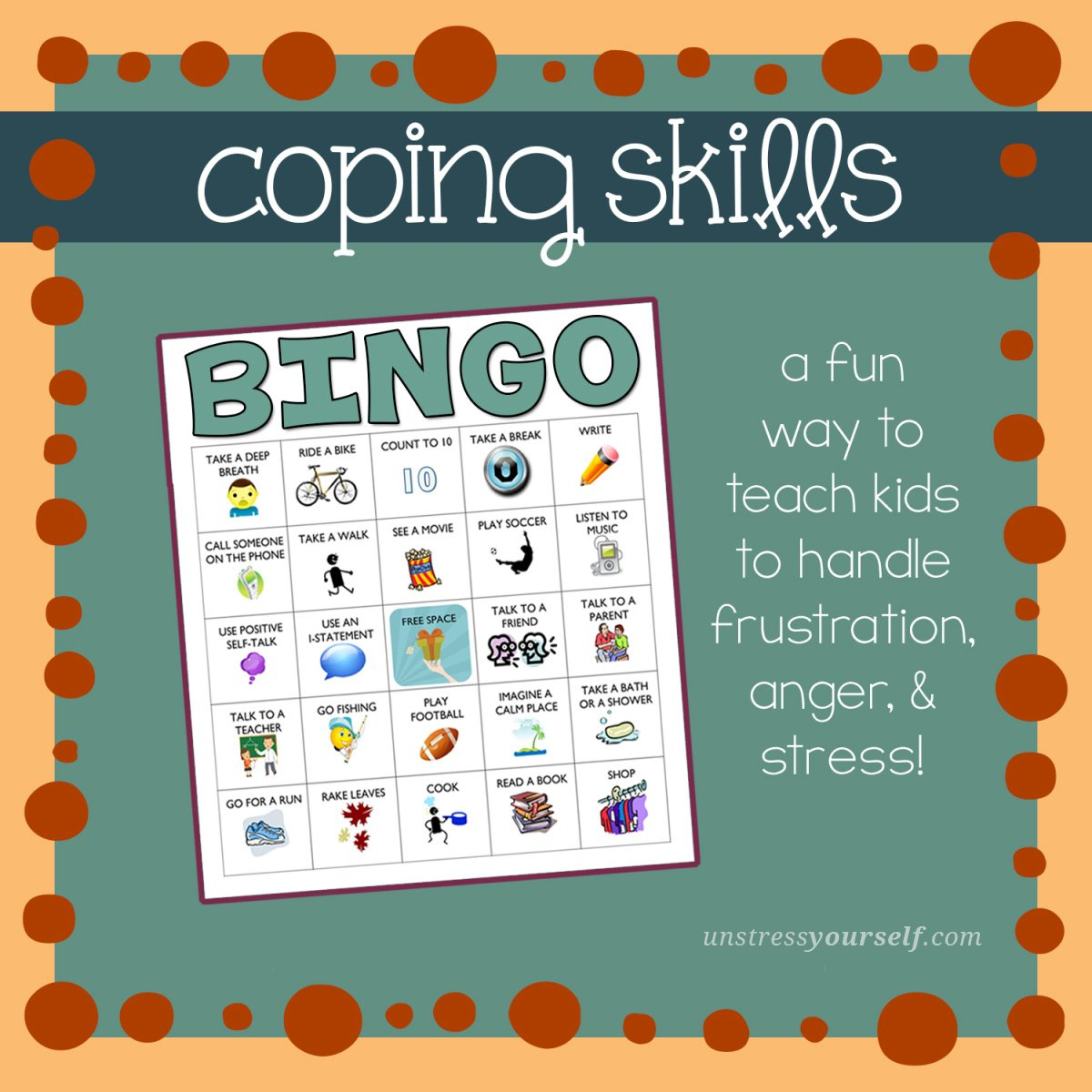 7 Best Coping Skills Worksheets From Around The Web  Unstress Yourself As Well As Coping Skills For Depression Worksheet