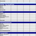 7 Biweekly Budget Templates  An Easy Way To Plan A Budget Throughout Weekly Budget Worksheet