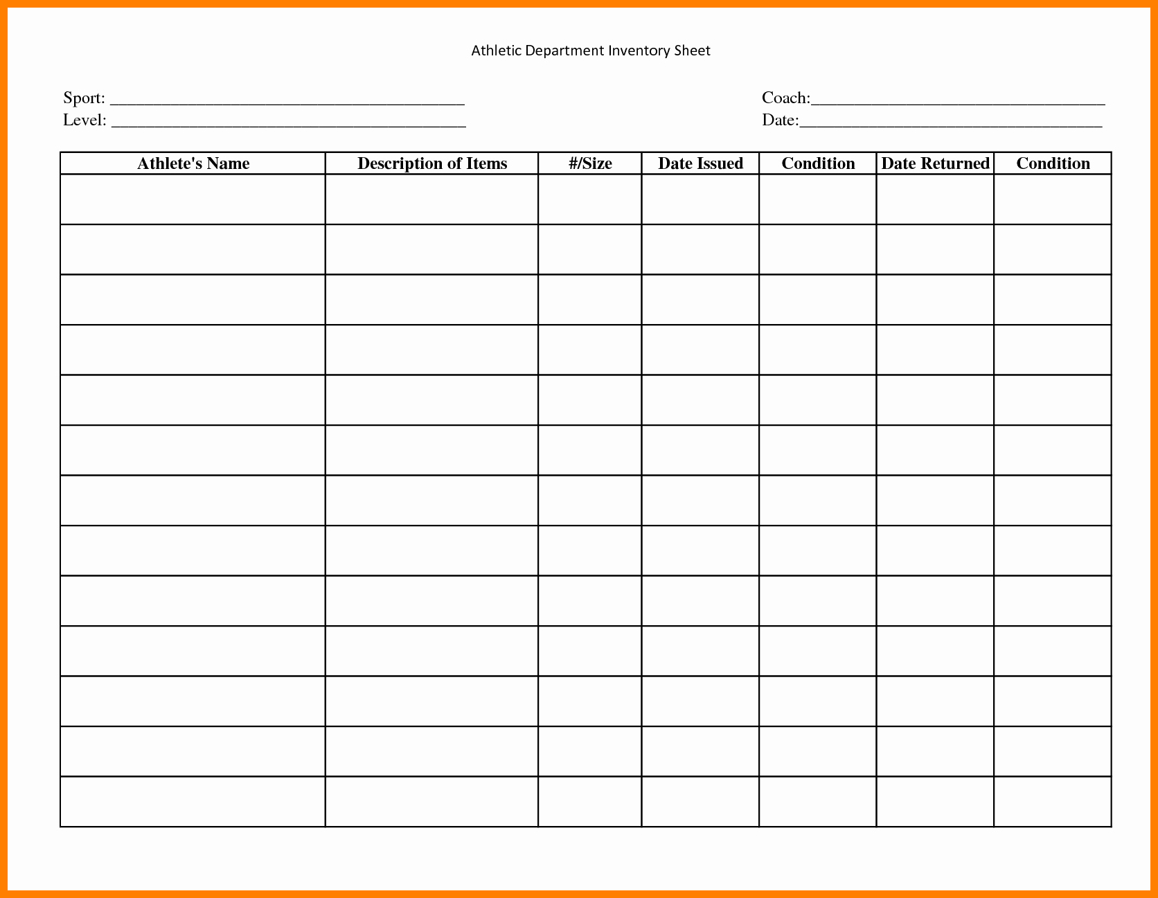 7  Uniform Inventory Spreadsheet | Balance Spreadsheet Also Inventory Spreadsheet
