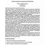 8Th Grade Reading Comprehension Worksheets For Surface Area Pertaining To 8Th Grade Reading Comprehension Worksheets