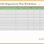 9  Debt Repayment Plan Spreadsheet | Balance Spreadsheet Along With Debt Repayment Spreadsheet