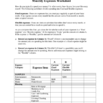 9 Expense Worksheet Examples In Pdf  Examples Along With Monthly Expenses Worksheet