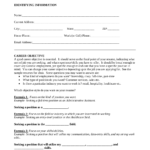 9 Resume Worksheet Examples In Pdf  Examples Pertaining To Resume Preparation Worksheet