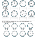 9 Time Worksheets Examples In Pdf  Examples With Regard To Learning To Tell The Time Worksheets