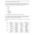 92 Answer Key Or Charges Of Ions Worksheet Answer Key
