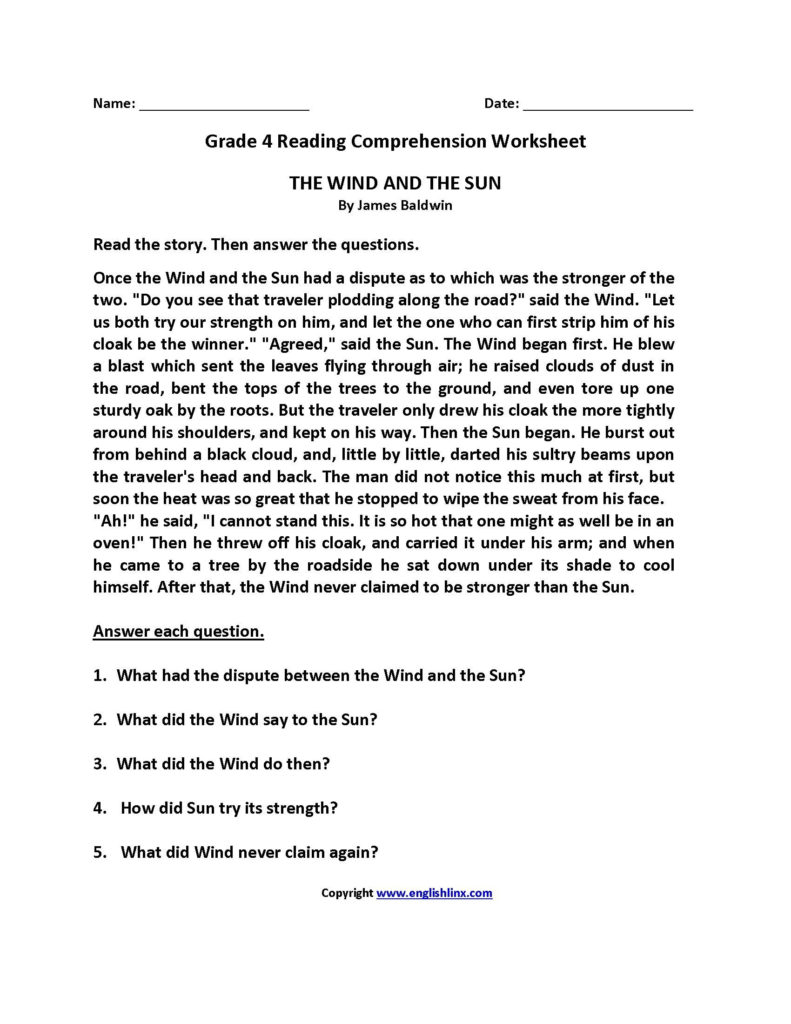 Comprehension Worksheets Grade 9 97 FREE PRINTABLE 9TH GRADE READING 