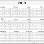 Blank 2018 Calendar Template Excel To 2018 Calendar Template Excel Printable
