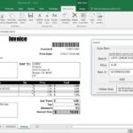 Blank Barcode Scanner Excel Template In Barcode Scanner Excel Template Document