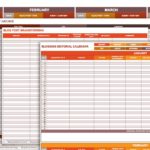 Blank Business Calendar Template Excel For Business Calendar Template Excel Xlsx