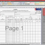 Blank Certified Payroll Forms Excel Format Throughout Certified Payroll Forms Excel Format Free Download