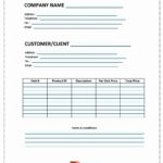 Blank Construction Invoice Template Excel Throughout Construction Invoice Template Excel Free Download