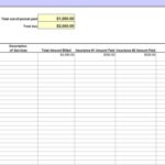 Blank Excel Bill Tracker Template Throughout Excel Bill Tracker Template Printable