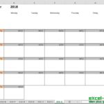 Blank Excel Calendar Template Throughout Excel Calendar Template Document