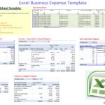 Blank Excel Income And Expense Template In Excel Income And Expense Template Document