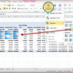 Blank Excel Pivot Table Example with Excel Pivot Table Example Letters