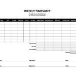 Blank Excel Timesheet Template Formulas With Excel Timesheet Template Formulas Template