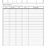 Blank Fuel Consumption Excel Template Within Fuel Consumption Excel Template For Personal Use