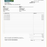 Blank Invoice Template In Excel Format With Invoice Template In Excel Format Document