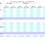 Blank Personal Management Merit Badge Excel Spreadsheet Throughout Personal Management Merit Badge Excel Spreadsheet In Workshhet