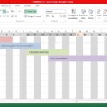 Blank Project Timeline Example Excel Inside Project Timeline Example Excel For Free