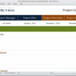 Blank Project Update Template Excel Inside Project Update Template Excel Document