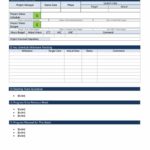 Blank Project Update Template Excel Within Project Update Template Excel Sample