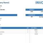 Blank Purchase Invoice Format In Excel With Purchase Invoice Format In Excel Xlsx