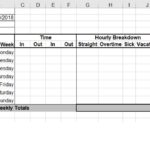 Blank Sample Timesheet Excel Intended For Sample Timesheet Excel Templates
