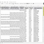 Blank Survey Spreadsheet Template With Survey Spreadsheet Template Printable