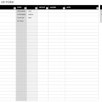 Blank Team Task List Template Excel Throughout Team Task List Template Excel Free Download