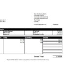 Blank Templates Invoices Free Excel In Templates Invoices Free Excel Form
