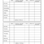Blank Training Spreadsheet Template Throughout Training Spreadsheet Template Printable