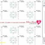 Blank Wedding Seating Chart Template Excel throughout Wedding Seating Chart Template Excel Letter