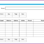 Blank Workout Tracker Template Excel Throughout Workout Tracker Template Excel Xlsx