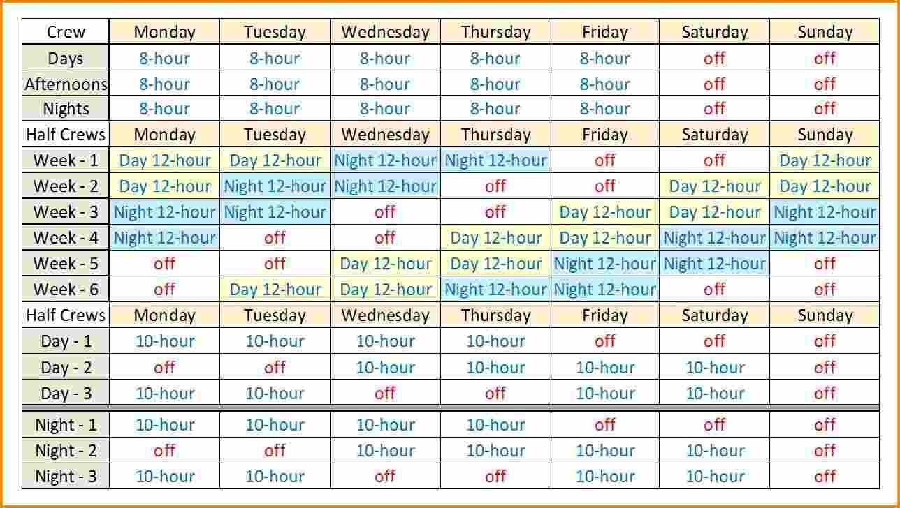 Document Of 12 Hour Shift Schedule Template Excel Within 12 Hour Shift Schedule Template Excel For Google Spreadsheet