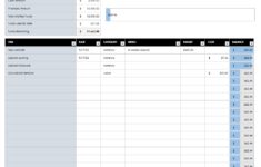 Document Of Budget Worksheet Excel with Budget Worksheet Excel Templates